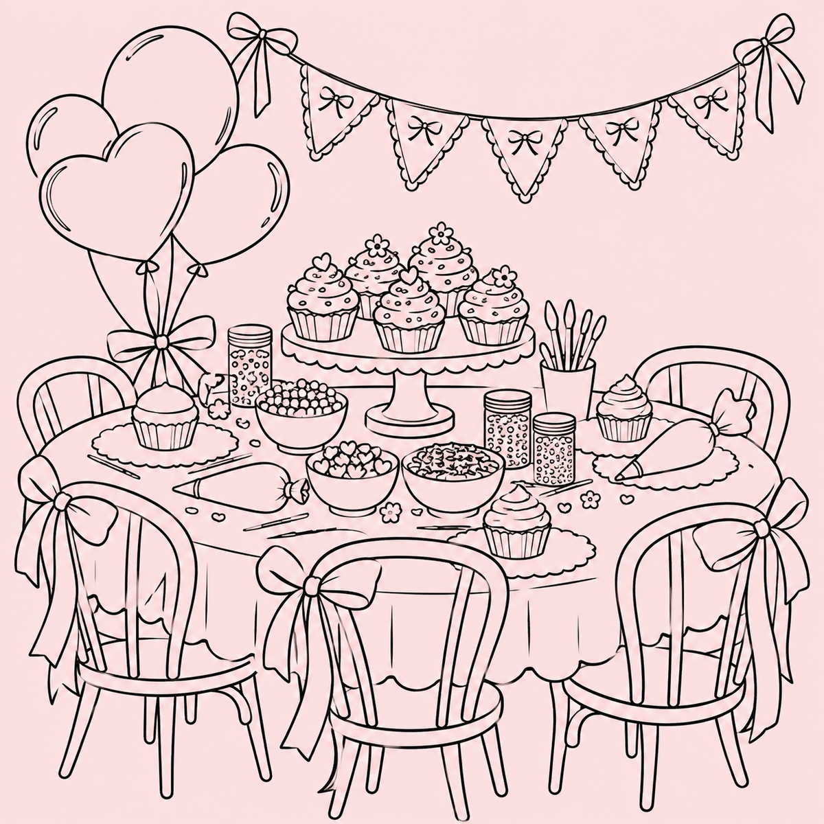 Kids Cupcake Party Deposit