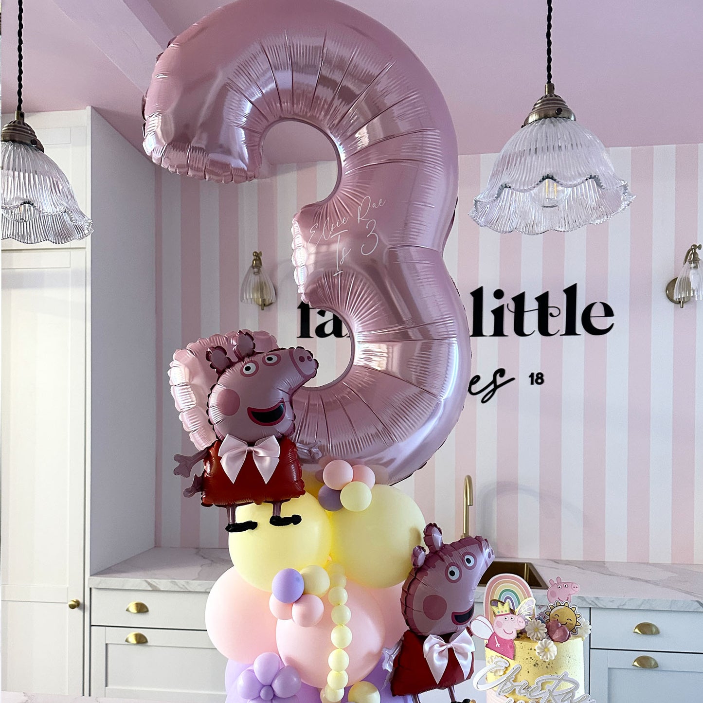 Leave it to us Cake & Balloon Petite Package