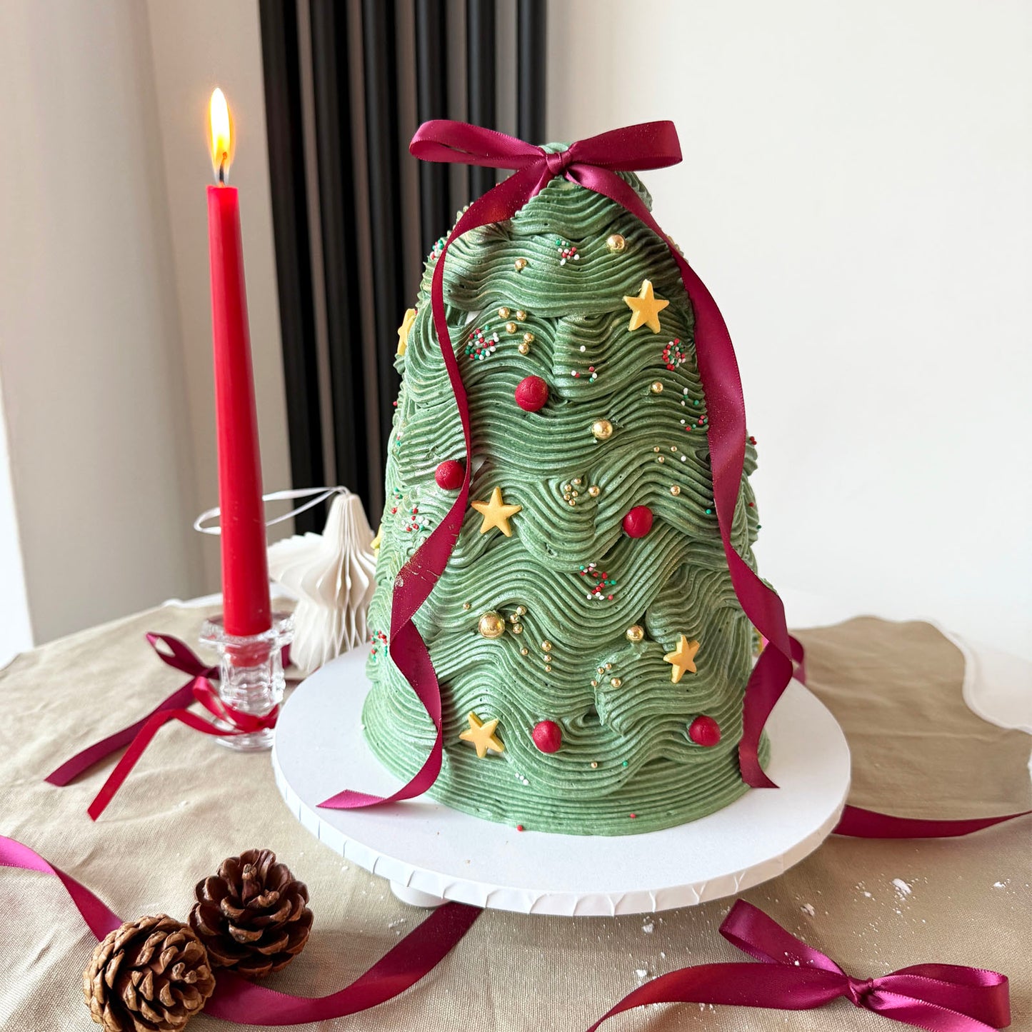 Christmas 25 Christmas Tree Cake