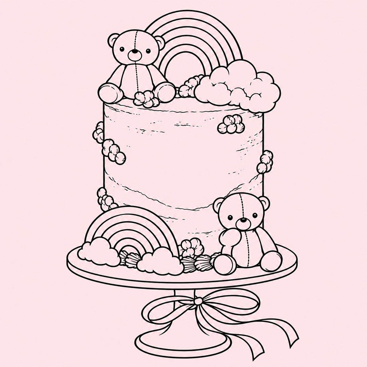 Custom Tall Cake Deposit