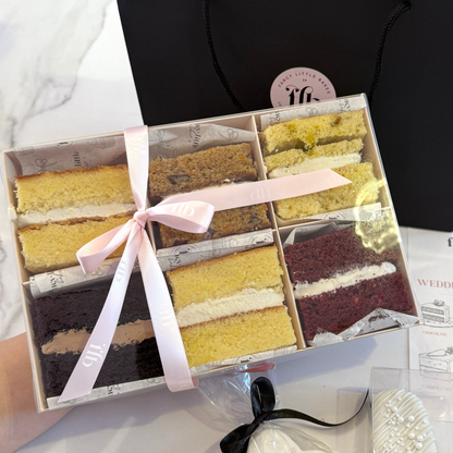 Wedding Cake Tasting box - Collection Only