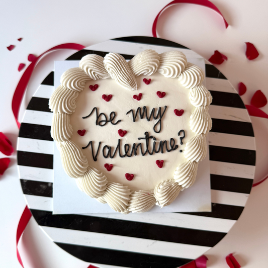 Valentines Day 2026 Mini Heart Cake
