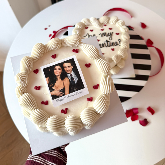 Valentines Day 2026 Polaroid Mini Cake