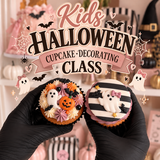 Halloween Kids Cupcake decorating Class