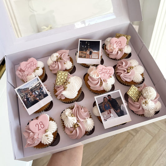 Fancy Little Photo Cupcakes