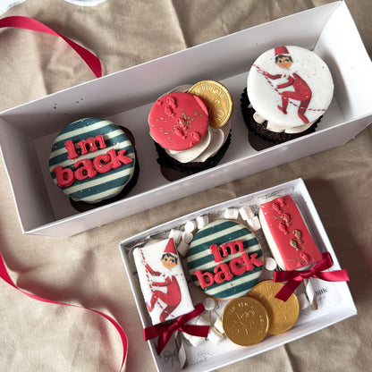 Elf Arrival Mini Treat Box