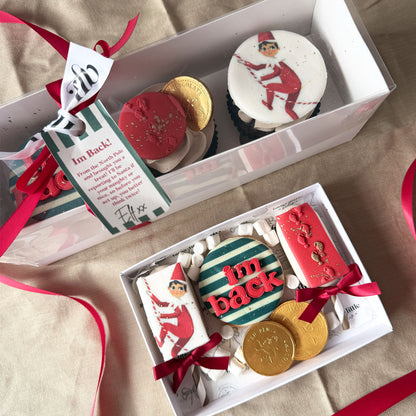 Elf Arrival Mini Treat Box
