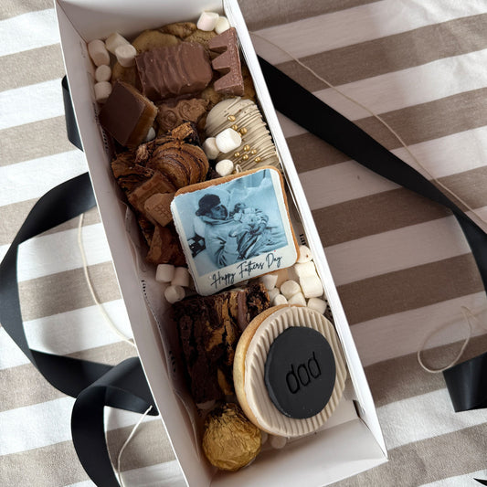 Fathers Day Personalised Polaroid Treat Box