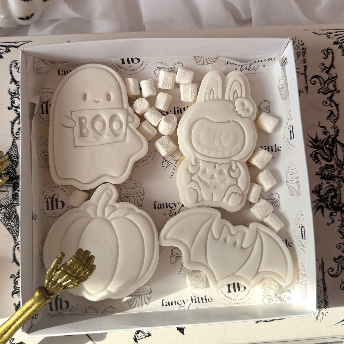 Halloween Spooky Paint Your Own Biscuits Box