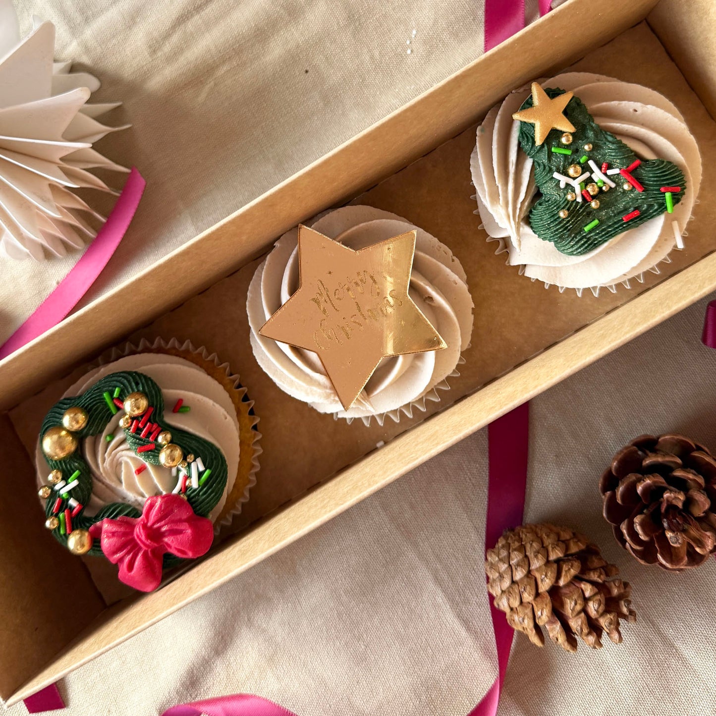 Christmas 25 festive Cupcakes