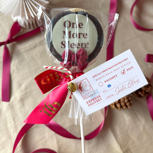 Christmas 25 One More Sleep Lolly